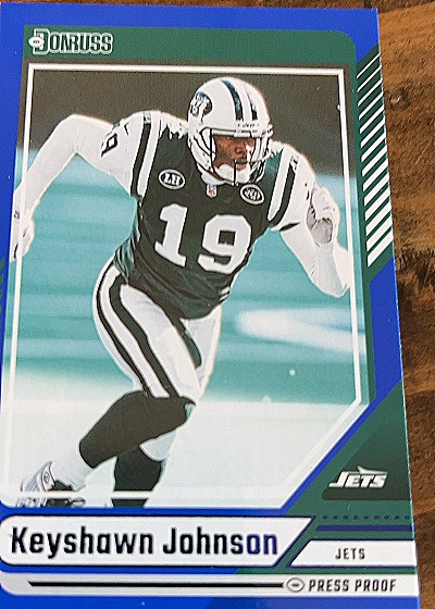 2024 Donruss #151 Keyshawn Johnson — front