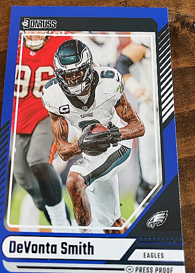 2024 Donruss #157 DeVonta Smith — front