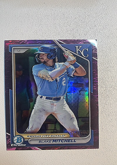 2024 Bowman Chrome #BCP-117 Blake Mitchell — front
