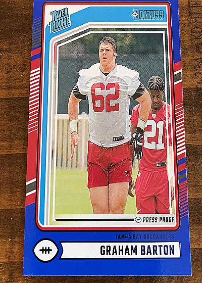 2024 Donruss #380 Graham Barton — front