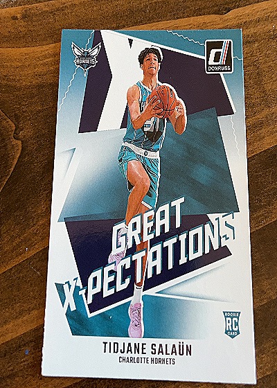 2024 Donruss #8 Tidjane Salaün — front