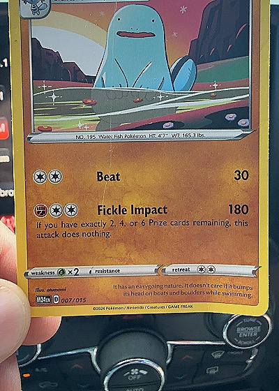 2024 McDonald's Promos #007/015 Quagsire — front