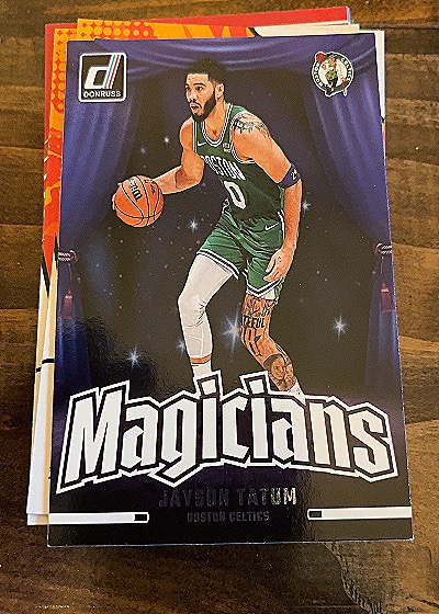 2024 Panini Donruss #4 Jayson Tatum — front