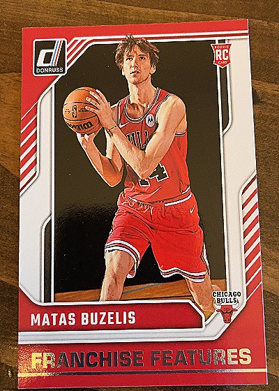 2024 Donruss #4 Matas Buzelis — front