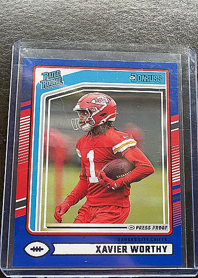 2024 Donruss #398 Xavier Worthy — front