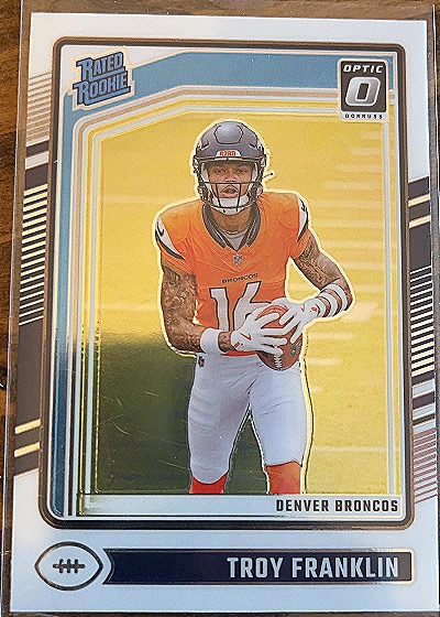 2024 Donruss Optic #294 Troy Franklin — front