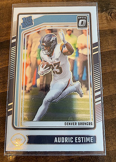 2024 Panini Donruss Optic #206 Audric Estime — front