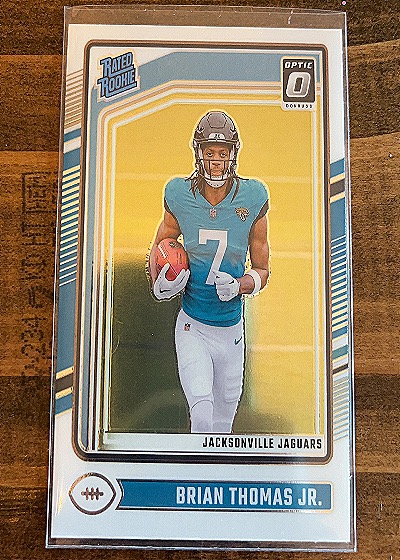 2024 Donruss Optic #214 Brian Thomas Jr. — front
