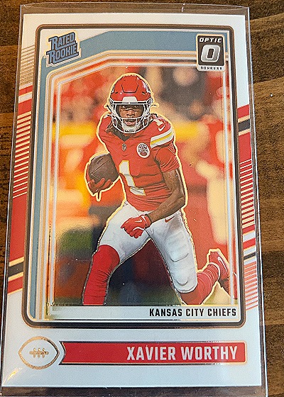 2024 Panini Donruss Optic #300 Xavier Worthy — front