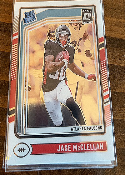 2024 Panini Donruss Optic #243 Jase McClellan — front