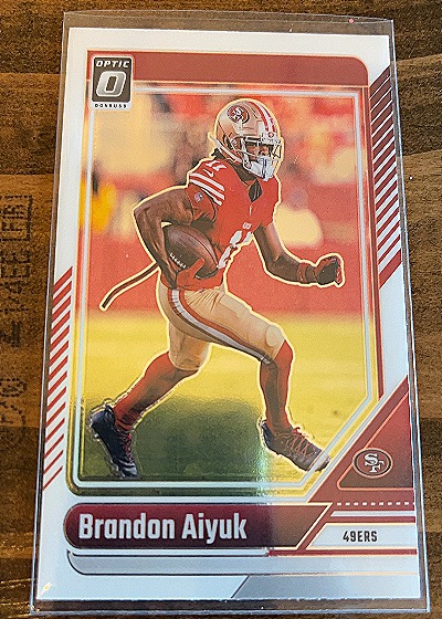2024 Donruss Optic #173 Brandon Aiyuk — front