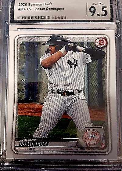 2020 Bowman #BD-151 Jasson Dominguez — front