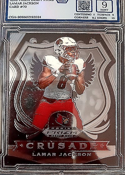 2020 Panini Prizm #70 Lamar Jackson — front
