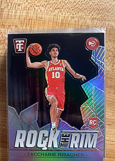 2024 Panini Totally Certified #N/A Zaccharie Risacher — front