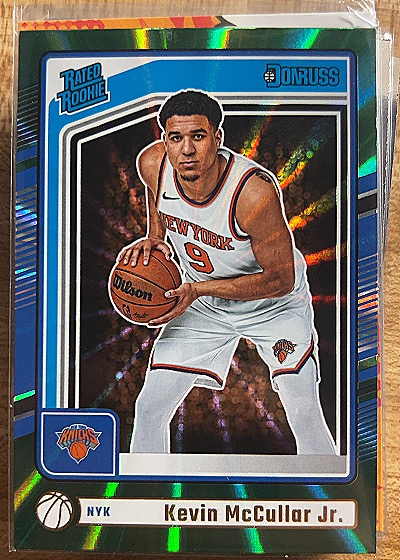 2024 Donruss #248 Kevin McCullar Jr. — front