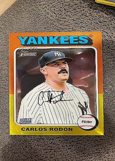 2024 Topps Heritage #261 Carlos Rodón — front