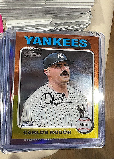 2024 Topps Heritage #261 Carlos Rodón — front