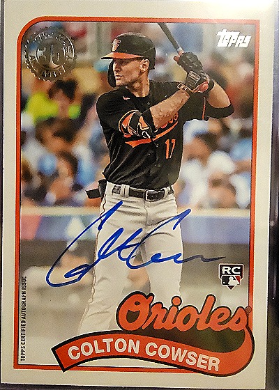 2024 Topps #89BA-CC Colton Cowser — front