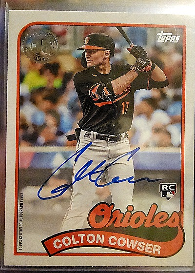 2024 Topps #89BA-CC Colton Cowser — front
