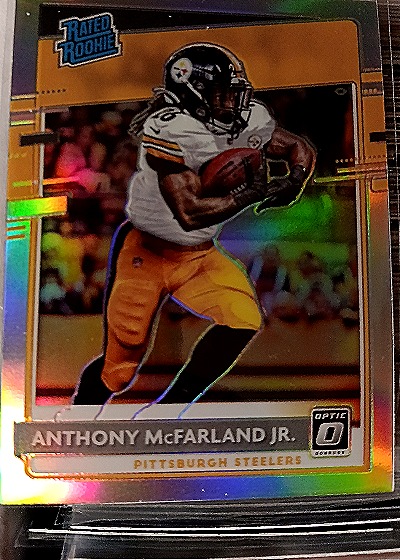2020 Donruss Optic #191 Anthony McFarland Jr. — front