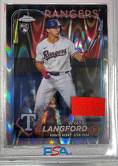 2024 Topps Chrome #USC37 Wyatt Langford — front