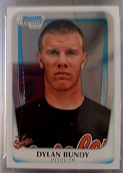 2011 Bowman Chrome #BDPP18 Dylan Bundy — front