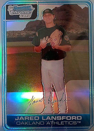 2006 Bowman Chrome #N/A Jared Lansford — front