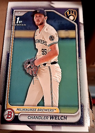2024 Bowman #BDC-103 Chandler Welch — front