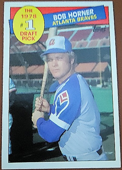 1985 Topps #276 Bob Horner — front