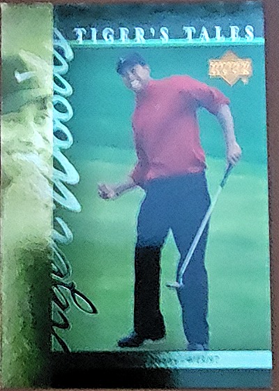 2001 Upper Deck #TT20 Tiger Woods — front
