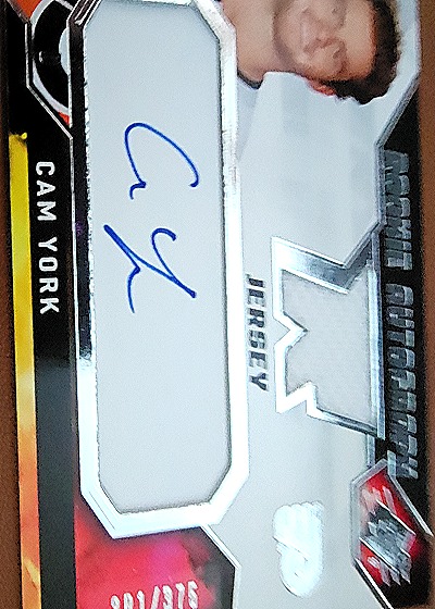 2021 Upper Deck SPx #N/A Cam York — front