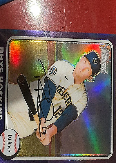 2024 Topps Heritage #163 Rhys Hoskins — front