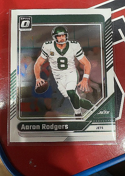 2024 Donruss Optic #152 Aaron Rodgers — front