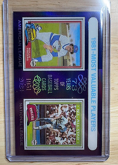 2024 Topps #N/A Rollie Fingers / Mike Schmidt — front