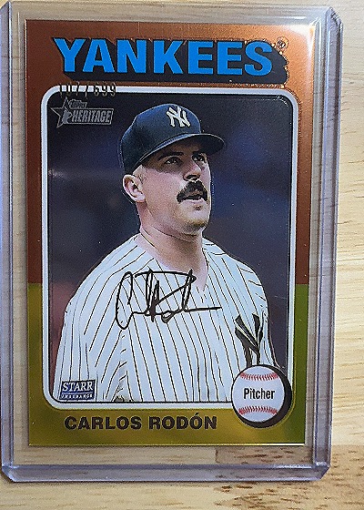 2024 Topps Heritage #261 Carlos Rodón — front
