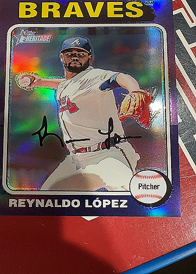 2024 Topps Heritage #N/A Reynaldo López — front