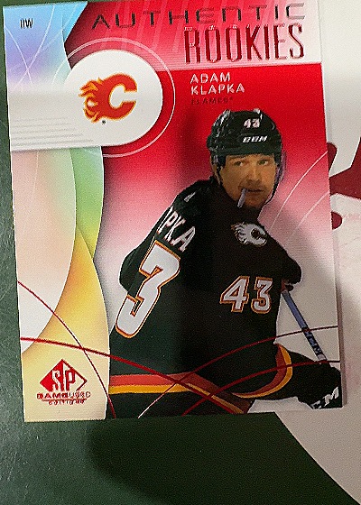 2024 SP Game Used #204 Adam Klapka — front