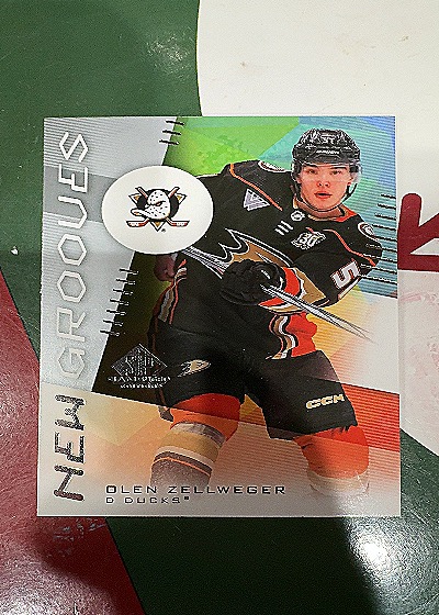 2024 SP Game Used #NG-4 Olen Zellweger — front