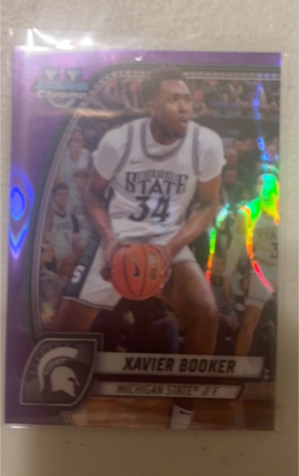 2024-25 Bowman Chrome University #ALT-9 Xavier Booker — front