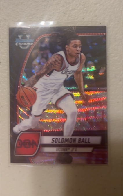 2024 Bowman Chrome University #87 Solomon Ball — front