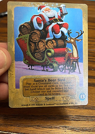 1995 Guardians #13 Santa — front