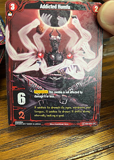 2017 Bandai #11/38 Addicted Humfu — front