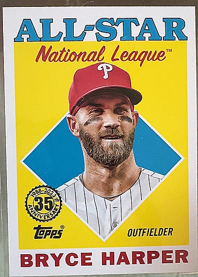 2023 Topps #88AS-34 Bryce Harper — front