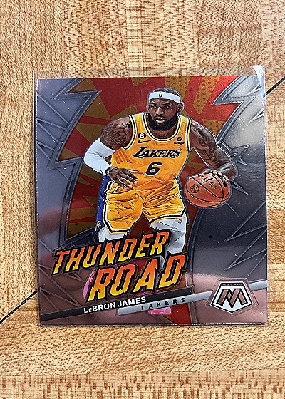 2022 Panini Mosaic #1 LeBron James — front