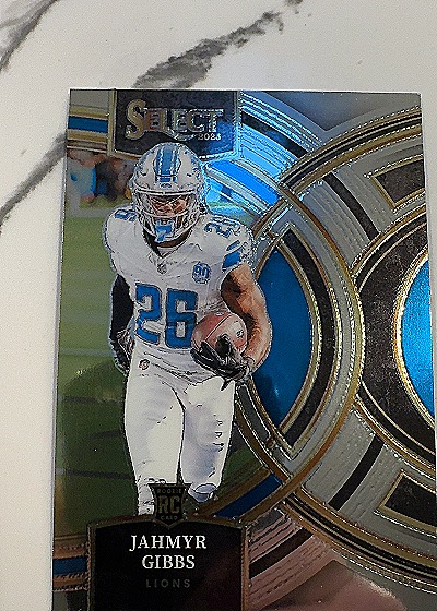 2023 Panini Select #198 Jahmyr Gibbs — front