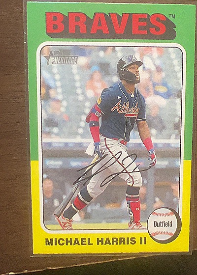 2024 Topps Heritage #416 Michael Harris II — front