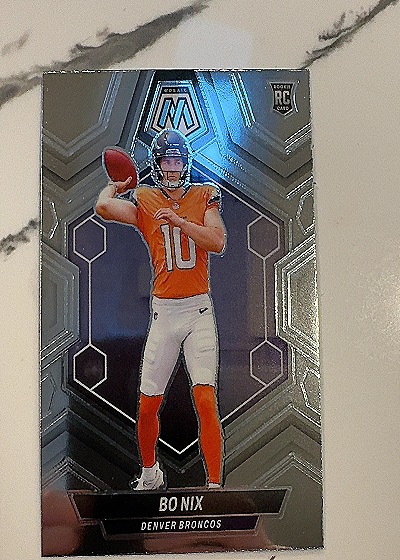 2024 Panini Mosaic #312 Bo Nix — front