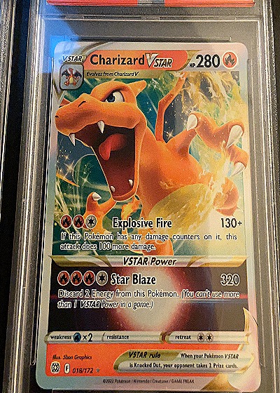 2022 Pokémon #018/172 Charizard — front