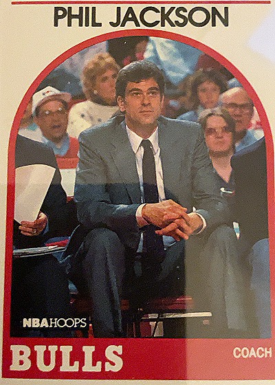 1989 NBA Hoops #266 Phil Jackson — front