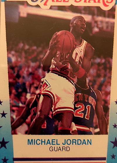1989 Fleer #3 Michael Jordan — front